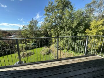 Ausblick vom Balkon - Balkon-Wohnung mit Grünblick